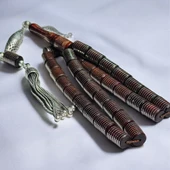 Gümüş İşlemeli Kuka Tesbih Hcz - Model KLY - 3