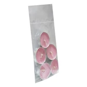 Ksmart Pembe Tea Light Mumu Pembe Mum 5 Adet - 3