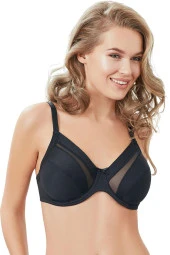 Kadın Balenli Desteksiz Beyaz Dolgusuz Toparlayıcı Küçültücü Sütyen - 3