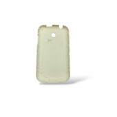 Samsung S3350 Arka Kapak S3350 Chat uyumlu Beyaz Renk Arka Kapak - 2
