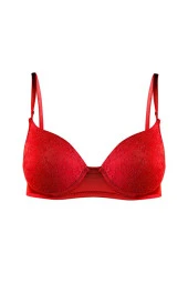 Kadın Bordo Renk Sütyen - 7