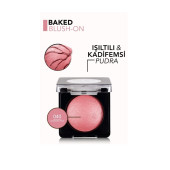 Flormar Baked Blush-On Allık 040 Shimmer Pink - 4