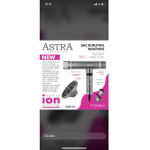 Astra F6 Negatif İyon Profesyonel Saç Kurutma Makinesi - 1