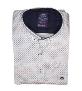 Erkek Büyük Beden 117 Kilo İçin Uygun Likralı Uzun Kol Gömlek - 1