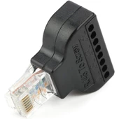 POWERMASTER PM-24267 RJ45 TO 8 PİN SCREW TERMİNAL ÇEVİRİCİ - 2