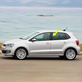 VW Polo 2010-2014 Sol Kapı Orta B Direği Kaplaması Siyah 6R4853289A - 1
