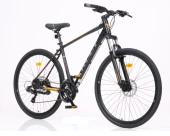 28J RUUT LEGENT 2.0 21V HD ŞEHİR BİSİKLETİ - SİYAH TURUNCU - 49 KADRO - 2