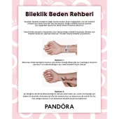 Pandora Işıltılı Mavi Disk Klipsli 599288C01 19cm - 4