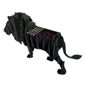 Aslan Mangal, Metal Aslan Şeklinde Mangal, Kömürlü Barbekü, Dekoratif Heykel ML-02 - 1