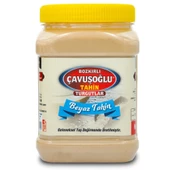 Tek Kavrulmuş Beyaz Bozkır Tahini 930g x 6 (Taze Çekim) thumbnail 2