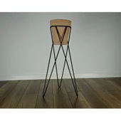 Saksı Standı Ayaklı Metal Çiçeklik Modeli - 1