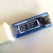 Valkyrie Keweisi USB Tester Akım Ölçer Voltmetre Ampermetre - 3