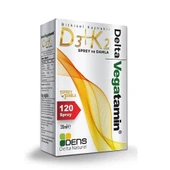 Delta Vegatamin Vegan D3+k2 Sprey - Damla 20ml - 1