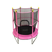 Clifton Trambolin Fileli Korumalı Kolay Kurulum, Ev Bahçe Tipi (152 Cm - Pembe) - 2