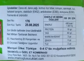 İMAMOĞLU SUCUK 1 Kg Doğal Parmak / Evlik Parmak Sucuk %100 Orijinal Etiketli Ürün - 2