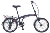 SALCANO SLCN50 20 JANT KATLANIR BİSİKLET V SİYAH SARI - 1