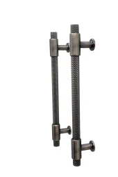 Handles Kulp Mobilya Dolap Mutfak Çekmece Kulpu 158 Mat Skoç Füme 224 Mm (22,4 Cm) 2 Adet thumbnail 1