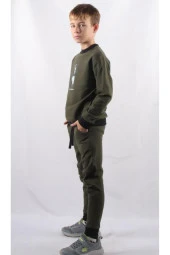 Desenli Çocuk Sweatshırt (C23-0010U) - 3