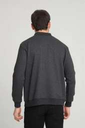 Dik Yaka Rermuarlı Sweatshırt (E23-230200) - 5