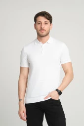 Alexandergardı Merserize Kumaşlı Trıko Polo Yaka T-shırt (EZE TS POLO 00) - 1