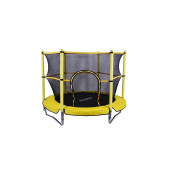 Clifton Trambolin Fileli Korumalı Kolay Kurulum, Ev Bahçe Tipi (152 Cm - Sarı) - 4