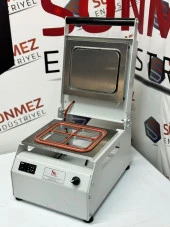 Sönmez Manuel Kase Kapatma 4 Gözlu Tabak Kapatma Makinesi White - 1