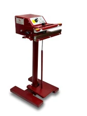 Sönmez Vakum Pedallı 35 Cm Pro  Naylon Poşet Yapıştırma Makinesi Yerli Üretim Red thumbnail 1