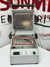 Sönmez SV 350 Manuel Tekli Kase Tabak Kapatma Makinesi White - 1