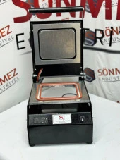 Sönmez SV 350 Manuel Tekli Kase Tabak Kapatma Makinesi Black - 2