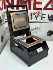 Sönmez SV 350 Manuel Tekli Kase Tabak Kapatma Makinesi Black - 3