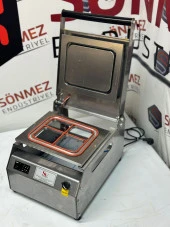 Sönmez Vakum 4 Bölmeli Paslanmaz Manuel Kase Kapatma Makinesi - 3