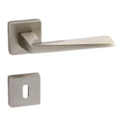 Vista Saten Oda Kapı Kolu Kare Rozetli Sürgülü ve Çelik Kapı Kulpu Uyumlu Sağ Sol Uygun Kolları thumbnail 10