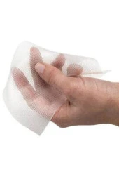 Parafinli Antiseptik Tül Sargı Yara Bakım Örtüsü (50 Adet) 5cm X 5cm thumbnail 3