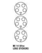 Mi 14 Ultra Uyumlu 3 Adet Kamera Korumalı Şeffaf Ultra koruyucu Nano Jelatin - 2