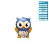 Bebeğinizin Eğlence ve Öğrenmesini Bir Araya Getiren Baykuş Temalı Işıklı ve Müzikli Piyano - 1