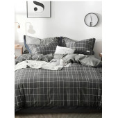 HMCTEKS Tek Kişilik Çarşaflı Nevresim Takımı İSKOÇYA - 1