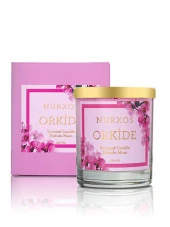 Nurxos 9656 Orkide 220 gr Kokulu Mum 8681124696564 - 1