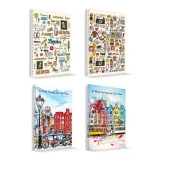 Çınar A4 72 Yaprak Karton Kapak Spiralli Defter Çizgili 4 Adet - 1