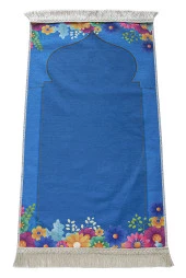 Arapça Namaza İlk Adım Seccadesi - Kumbaralı Oğlumun Çocuk Seccadesi - Tesbih Hediyeli thumbnail 5