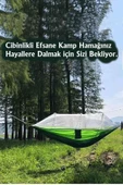EFSANE KAMP - Cibinlikli Efsane Kamp Hamak - Ultra Konfor - Kompakt - Portatif - Çantalı - 1