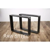 Kitaplık Ayağı Demir Konsol Ayağı Kare Tasarım thumbnail 2