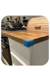 Kendinden Yapışkanlı Kenar Koruyucu / Mobilya Koruyucu / Köşe Koruyucu Köpük 10Ad.-3.5cm - 3