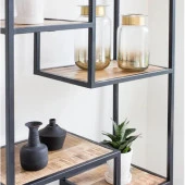 Raflı Kitaplık Büyük Kütüphane Modeli 7 Raflı Kitaplık - 3