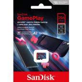 SanDisk GamePlay 256GB SDSQXAV-256G-GN6XN 190/130MB/s 4K UHD microSDXC A2 V30 Gaming Hafıza Kartı - 1