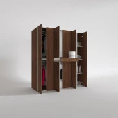 Kenzlife çamaşır-kurutma makinesi dolabı ve giysi dolabı çekmeceli ebuzer sağ raf cvz 187*170*120  banyo thumbnail 2