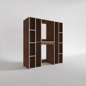 Kenzlife çamaşır-kurutma makinesi dolabı sadra cvz 187*170*60 çekmeceli raflı banyo thumbnail 3