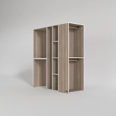 Kenzlife çamaşır-kurutma makinesi dolabı ve giysi dolabı kazvini sağ crd 180*160*60  banyo thumbnail 3