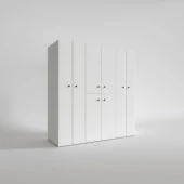 Kenzlife çamaşır-kurutma makinesi dolabı ve giysi dolabı suyuti sağ byz 180*170*60  banyo thumbnail 3