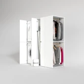 Kenzlife çamaşır-kurutma makinesi dolabı ve giysi dolabı bistami sağ byz 180*160*60  % 100 FULL MDF thumbnail 2