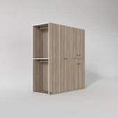 Kenzlife çamaşır-kurutma makinesi dolabı ve giysi dolabı bistami sol crd 180*160*60  banyo thumbnail 3